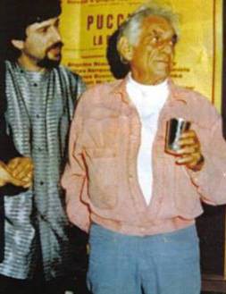 Antonio Vilardi et Leonard Bernstein